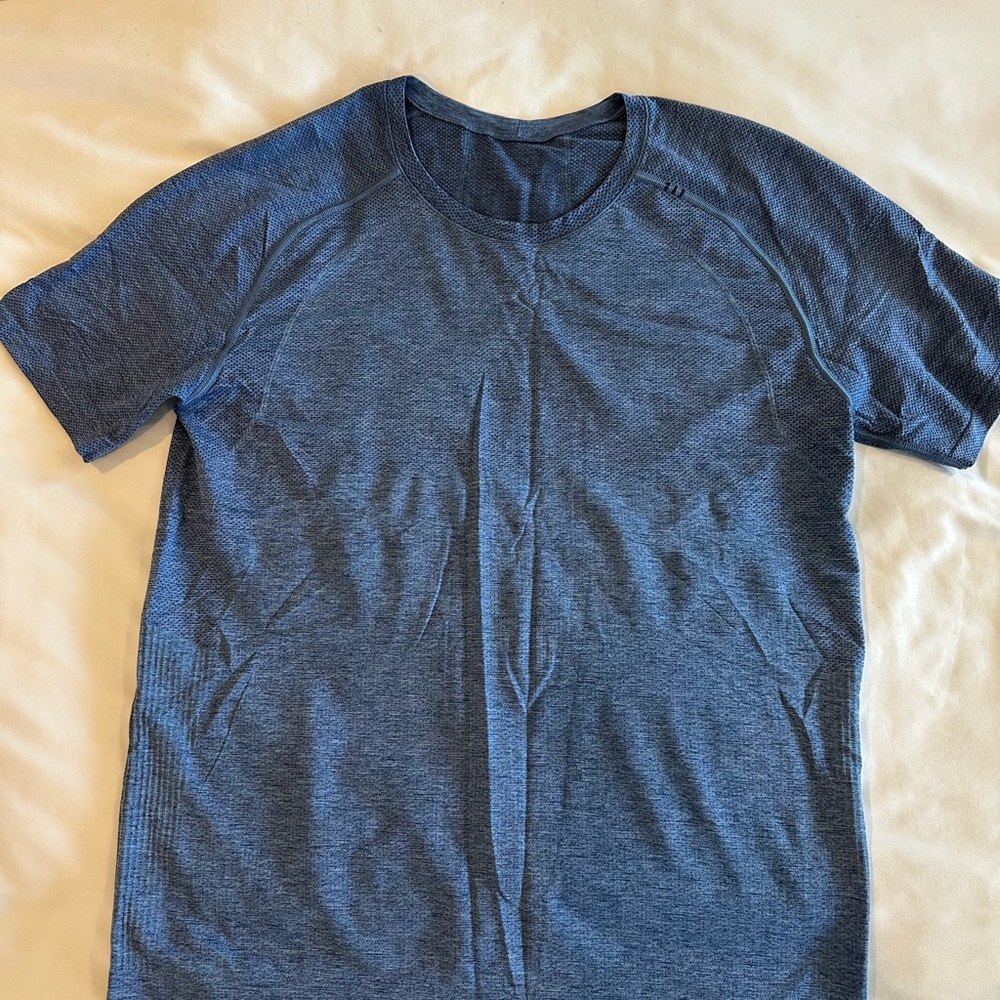 Lululemon Blue Athletic Tee